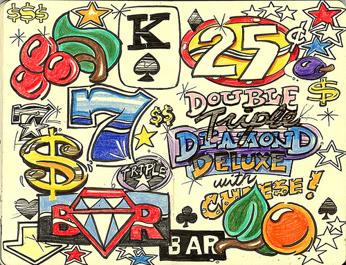 slot machine art by susanrudat