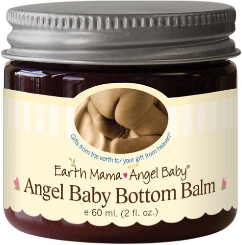 Earth Mama Angel Baby Angel Baby Bottom Balm, 2-Ounce Jars Pack of 3